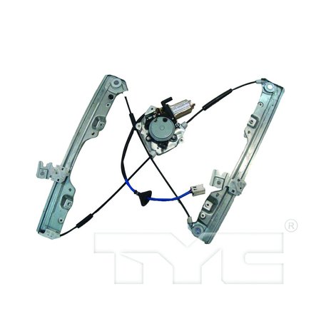 Tyc Products Tyc Power Window Motor And Regulator Ass, 660498 660498